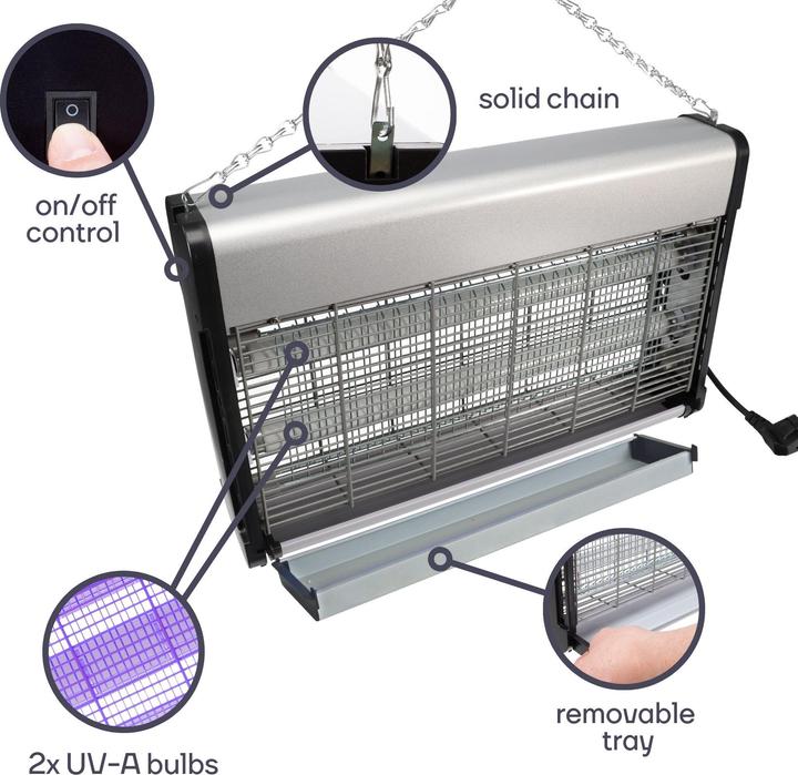 Actual product image Perel Flying insect exterminator