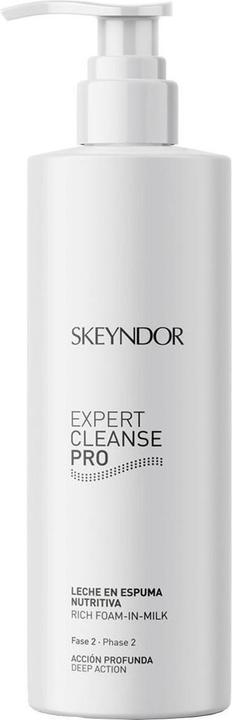 Actual product image Skeyndor Expert Cleanse Pro Rich Foam-In-Milk 200ml (Cleansing Foam, 200 ml)