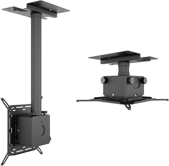 Multibrackets Support plafond pour vidéoprojecteur HD, métal, charge max. 40kg (Plafond)