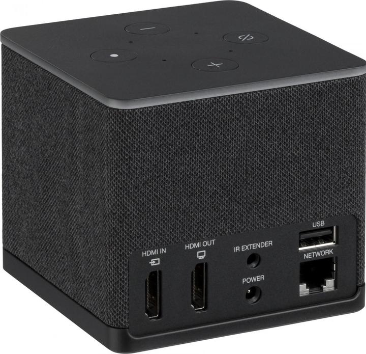 Productafbeelding Amazon Fire TV Cube handsfree streaming mediaspeler met Alexa WiFi/4K UHD (16 GB, Brand OS)
