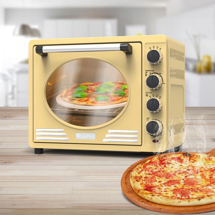 Produktbild TurboTronic By Z-Line EV35R Retro Elektrische Oven - 35 liter - Crme