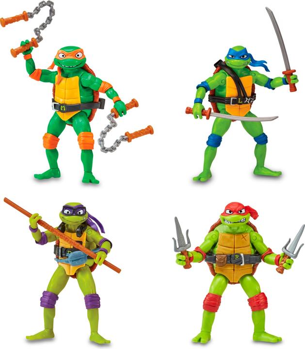 Produktbild Little Tikes Giochi Preziosi - Leonardo Ninja-Turtles Mutante, Leonardo in der Version Actionfigur, beweglich, 12