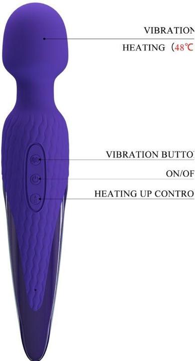 Image du produit Pretty Love Antony Youth Mur Vibrateur Violet Effet Chaleur