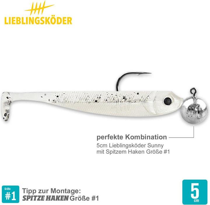 Actual product image Lieblingsköder Sunny (clear water, sun) (10 cm)