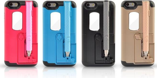 Produktbild MU Classic Selfie Stick Hülle (Apple iPhone 6 Plus, Apple iPhone 6s Plus)