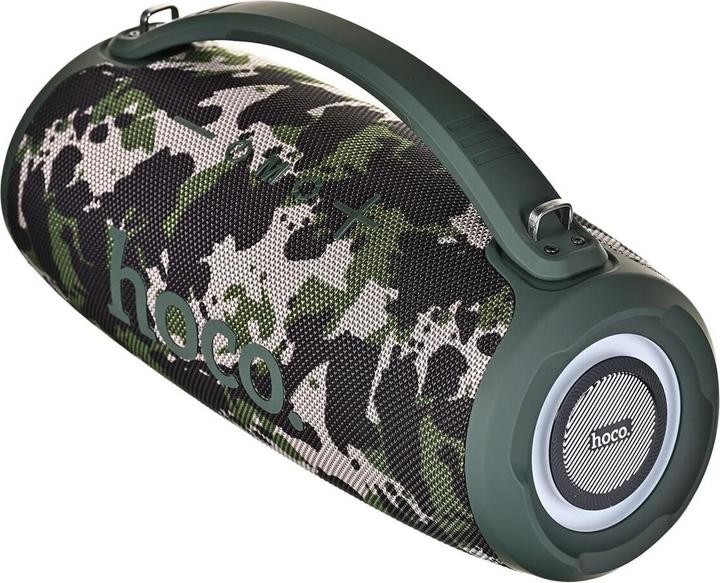 Actual product image Hoco Bluetooth speakers wireless speaker bluetooth HA4 camouflage green (4 h, Rechargeable battery operated)