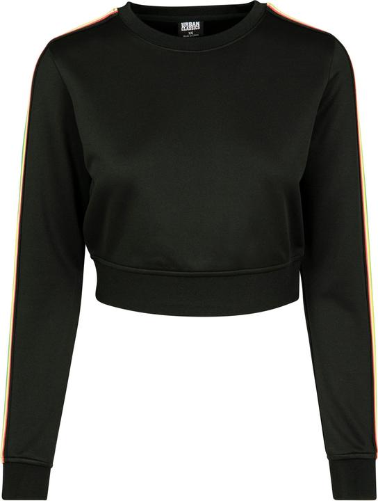 Urban Classics Ladies Multicolor Taped Sleeve Crewneck (XXL)