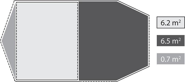Image du produit Robens Paso Flex 5 (Tente igloo, 8.70 kg, 5 personnes)