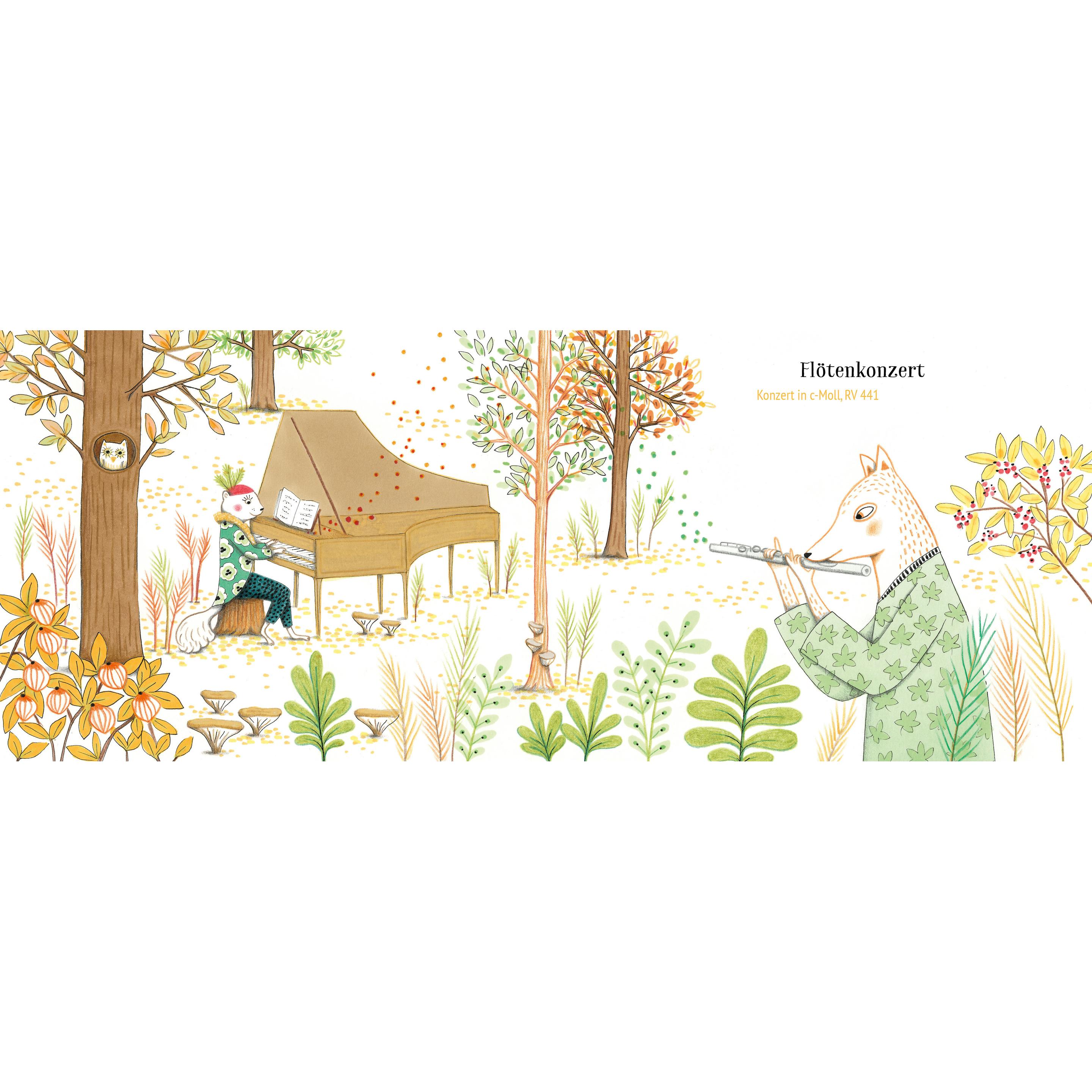 Thumbnail - Ich entdecke Vivaldi - Pappbilderbuch mit Sound (Mein kleines Klangbuch), Kinderbücher von Delphine Renon