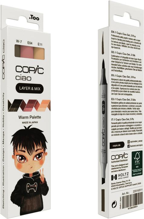 Actual product image Copic CIAO - Brand (3x)