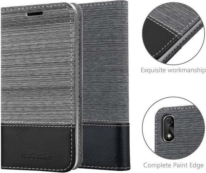 Produktbild Cadorabo Book Jeans Optik Cover (Samsung Galaxy J3)