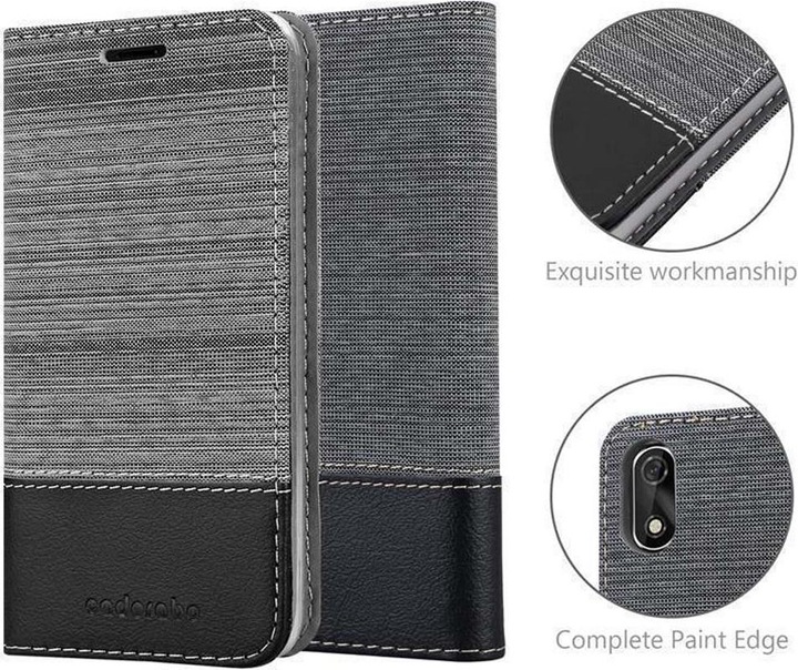 Produktbild Cadorabo Book Jeans Optik Cover (Samsung Galaxy J3)