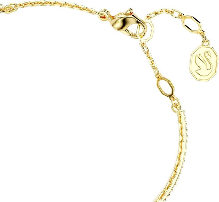 Actual product image Swarovski Stilla bangle heart red gold (17 cm, Swarovski Metal)