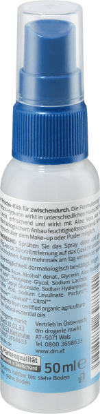 Actual product image dm alverde Hydro hyaluronic spray