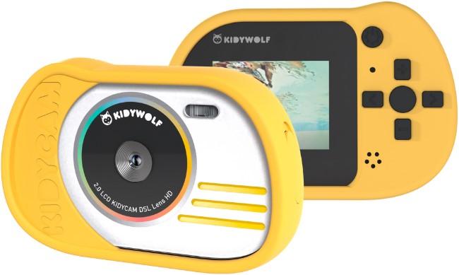 Actual product image Kidywolf Photo and video camera yellow