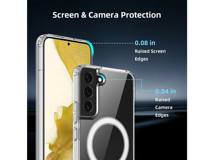 Produktbild Screenguard Magnetic Samsung Galaxy S22+ Clear Case MagSafe Hülle (Samsung Galaxy S22+)