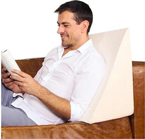 Produktbild Purovin Keilkissen für Bett und Couch (30 x 50 x 60 cm)