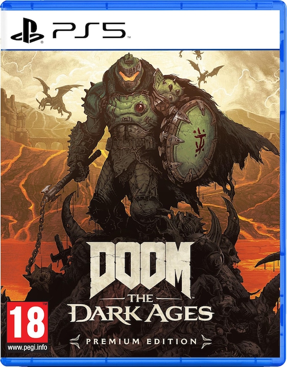 Immagine prodotto Bethesda DOOM: The Dark Ages - Premium Edition (PS5, DE, EN, FR)