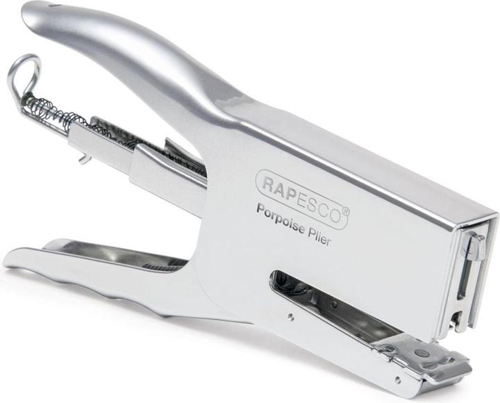 Rapesco Pince-agrafeuse Porpoise Classic 50 feuilles 24/6+26/6 chrome (50 feuilles)
