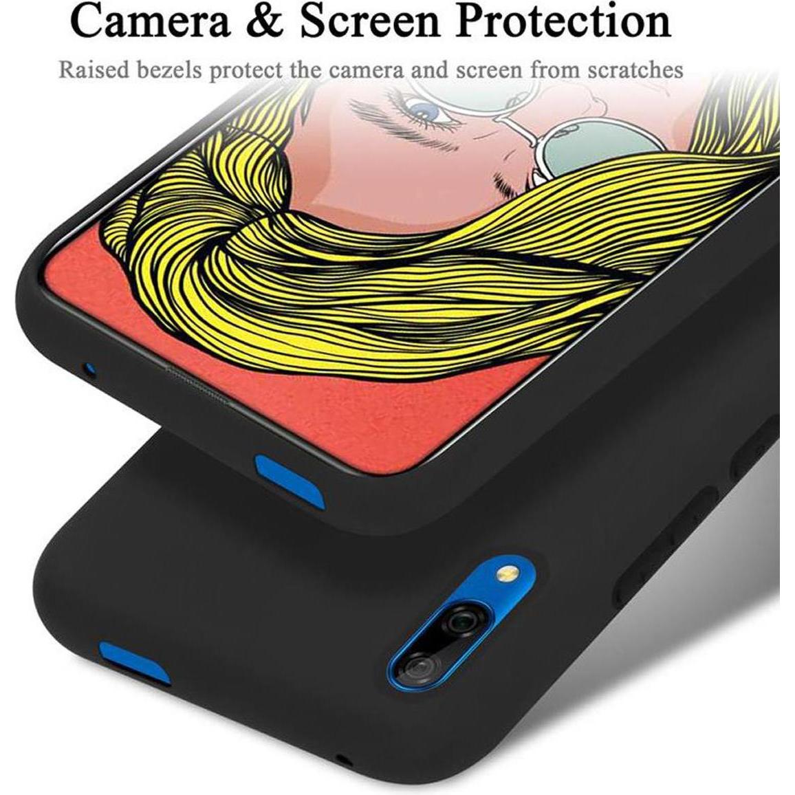 Thumbnail - Cadorabo TPU Liquid Silicone Case Cover (Huawei P Smart Z, Huawei Y9 Prime (2019), Huawei Enjoy 10 Plus), Smartphone Hül...