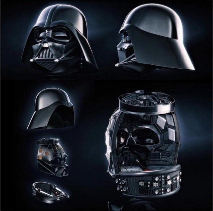 Actual product image Hasbro Star Wars: Darth Vader Premium Electronic Helmet