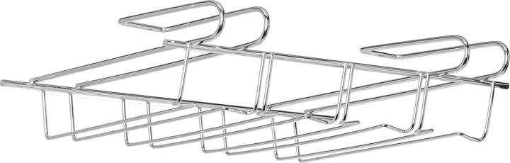 Actual product image Relaxdays Silver Stemware Rack