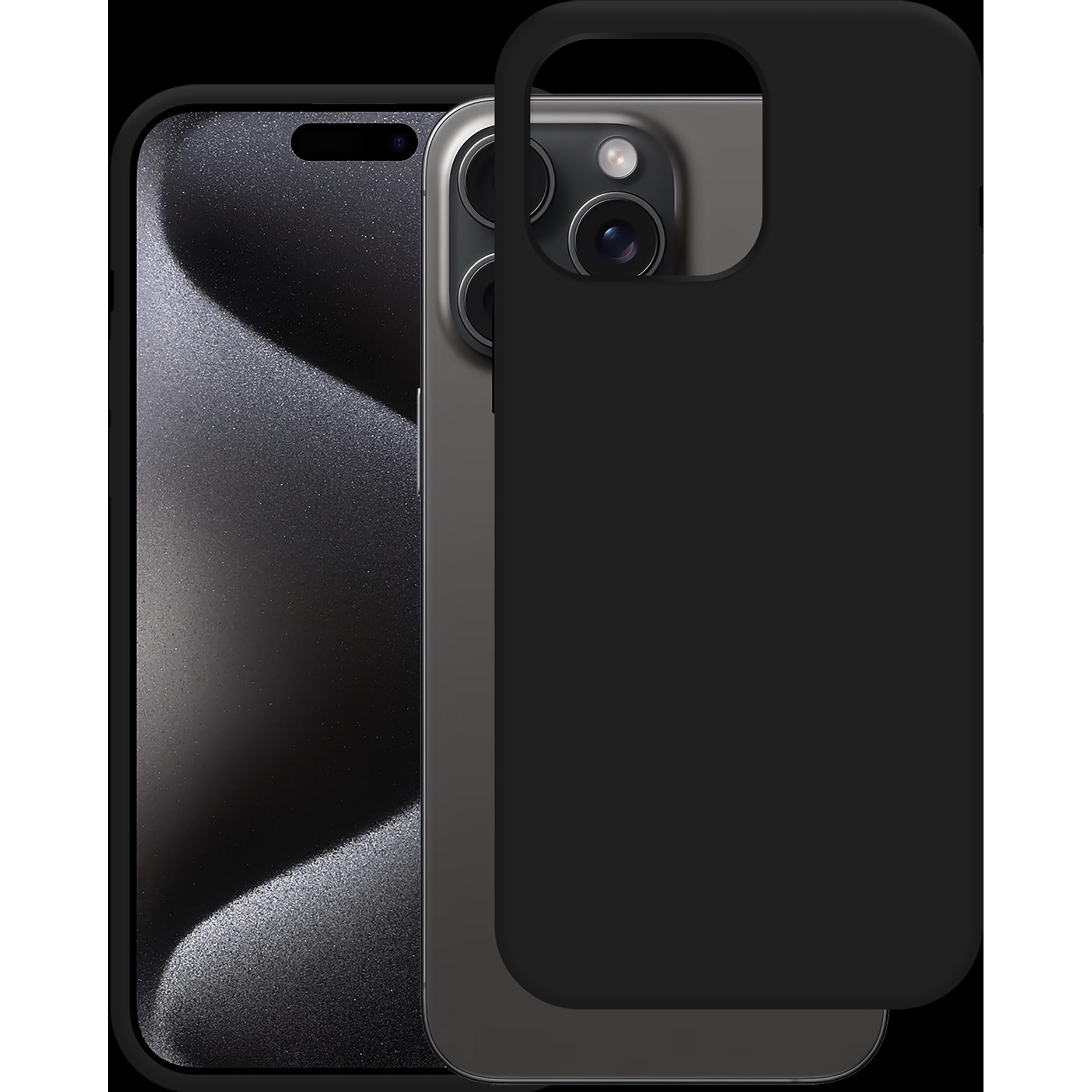 Cazy Silikon Hülle Kompatibel mit iPhone 15 Pro Max - Soft TPU Schutz - (Apple iPhone 15 Pro Max), Smartphone Hülle, Sch...