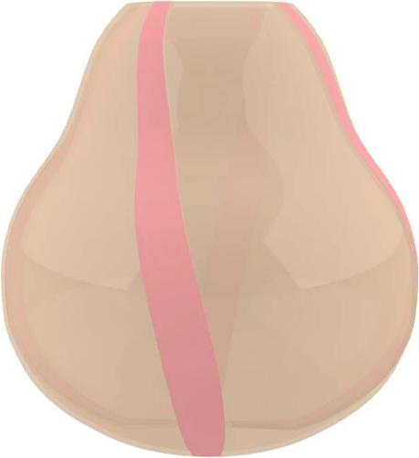 Produktbild OYOY Living Vase Kojo 25 cm, Altrosa (1 x, 30.5 x 30 x 30 cm, 27.45 l)