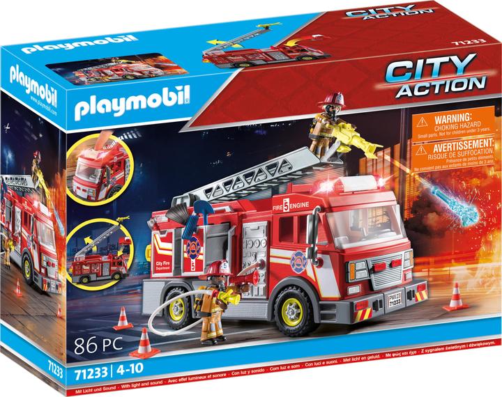 Image du produit Playmobil Camion de pompiers (71233, Playmobil City Action)