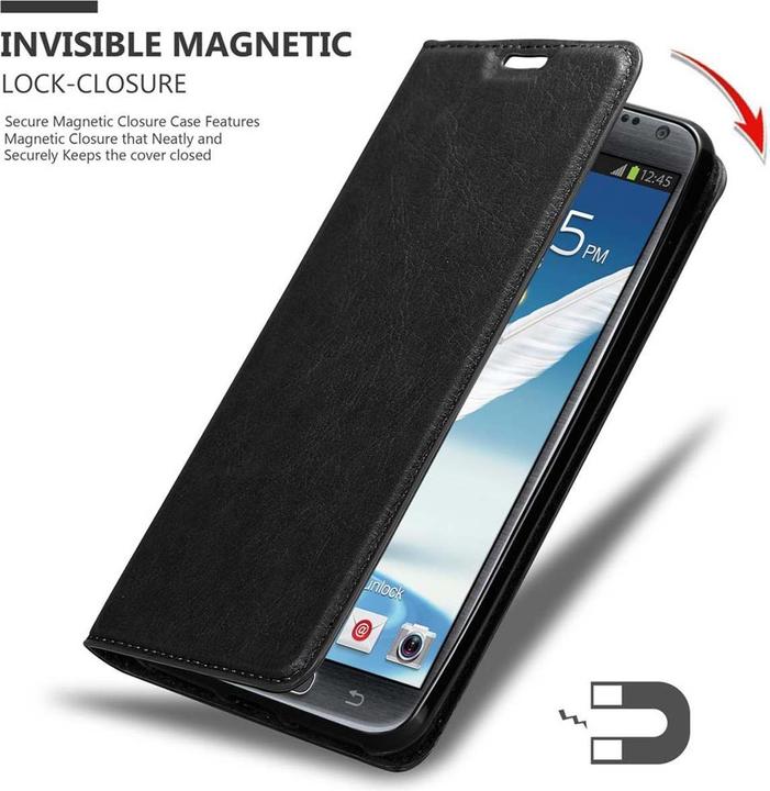 Image du produit Cadorabo Book Couverture magnétique invisible (Samsung Galaxy Note 2)