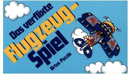 Actual product image The darned airplane game (German)