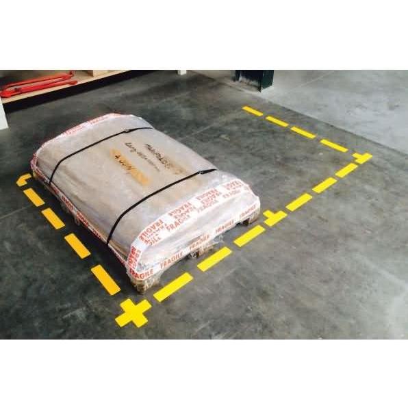 Thumbnail - Tarifold, Sicherheitskennzeichnung, Fussbodensymbol 'L' 10x10cm gelb