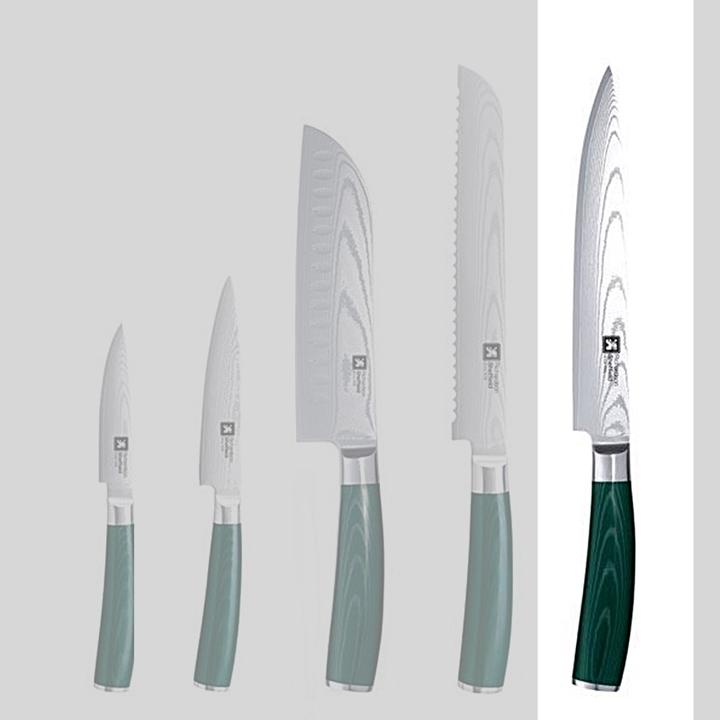 Produktbild Richardson Sheffield MIDORI Tranchiermesser, dunkelgrün (20 cm)