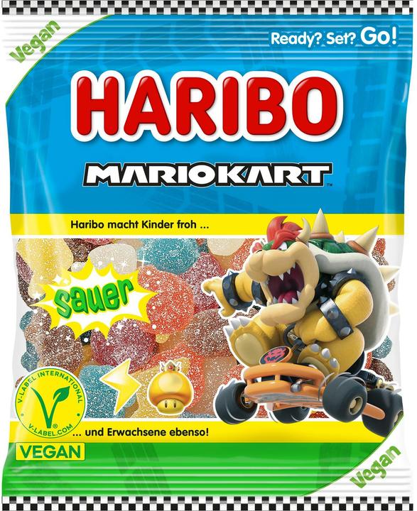 Haribo Gummibonbons Mario Kart Sauer 160 g (160 g)