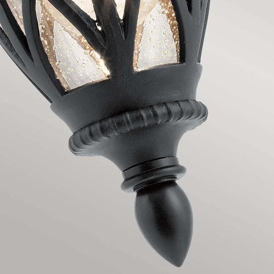 Produktbild Elstead Lighting Admirals Cove Aussen-Wandleuchte E27 38cm Strukturiertes Schwarz IP44 Anti-Meerwasser (E27)