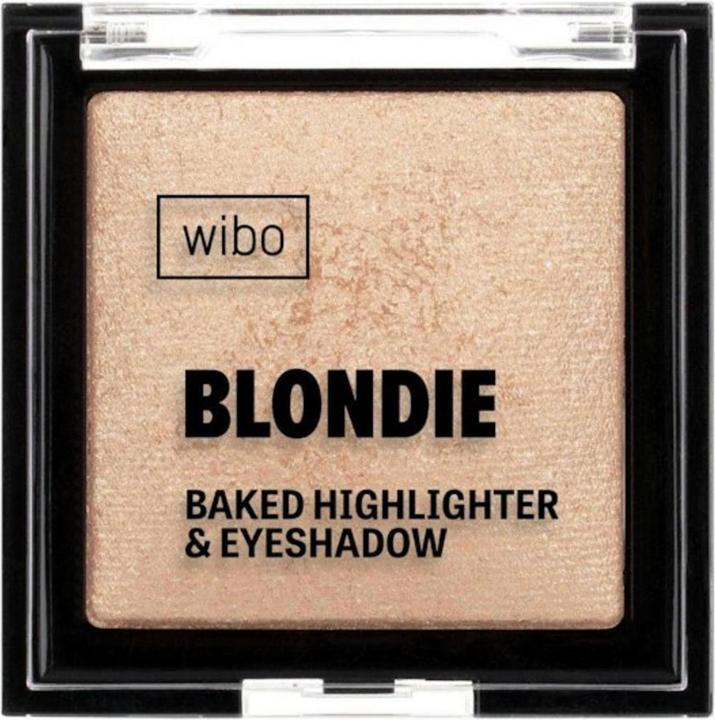 Actual product image Wibo Blondie Baked Highlighter Eyeshadow - 3.4g (03, Blondie, Highlighter)