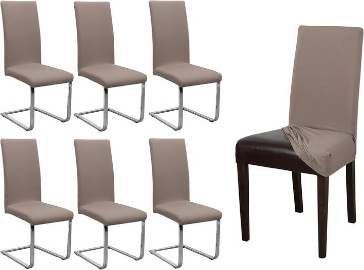 Beautex 6er-Set Stuhlhusse