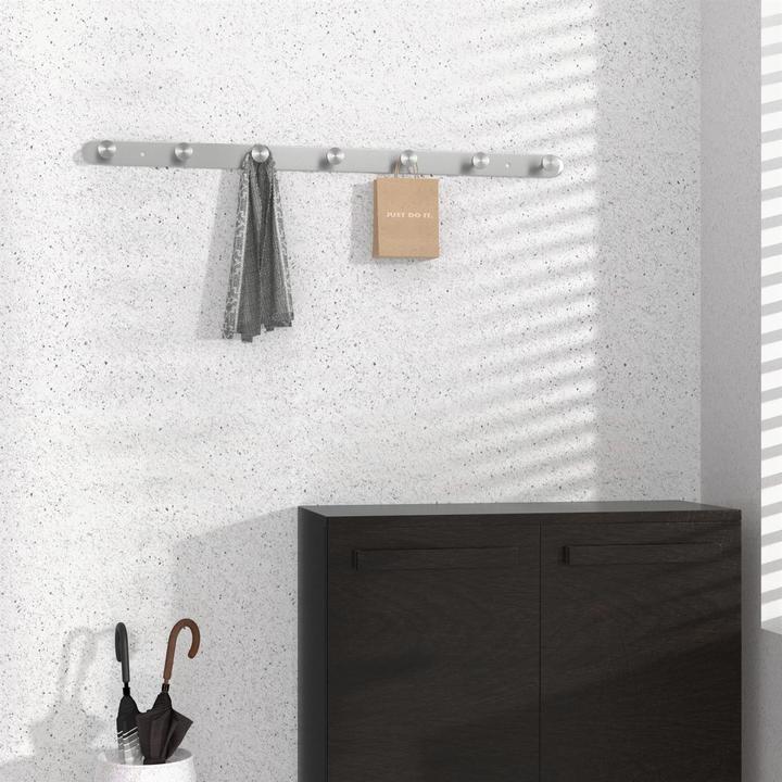 Produktbild Intirilife Garderobenleiste mit 7 Haken