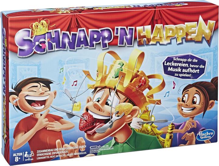 Actual product image Hasbro Gaming Grab a bite (German, 2 - 10 Players)