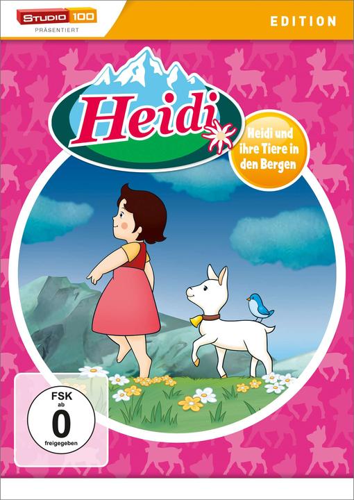 Heidi and her animals in the mountains (DVD, 2017, German)