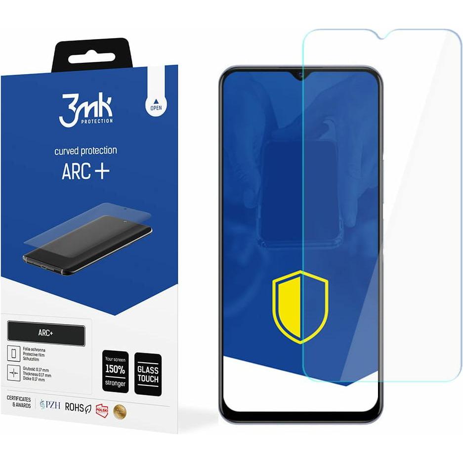 3MK Vivo Y72 5G – ARC+ (1 Stück, Vivo Y72 5G), Smartphone Schutzfolie