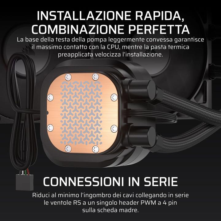 Actual product image Corsair Nautilus 360 RS LCD