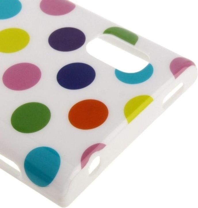 Actual product image König Design Protective cover TPU dots Case for mobile LG Optimus L5 / E610