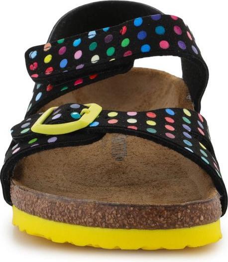 Actual product image Birkenstock Colorado Rivet Logo Digital Dots Schwarze Jr Sandalen (33)