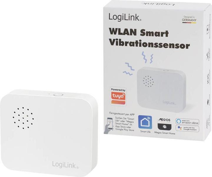 Produktbild LogiLink Smart Home Wi-Fi Smart Vibration Sensor