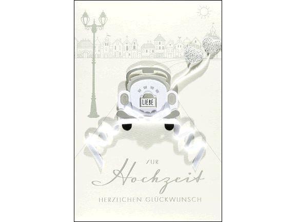 Actual product image ABC Glückwunschkarte Hochzeit 12.5 x 17.6 cm (1 pcs.)