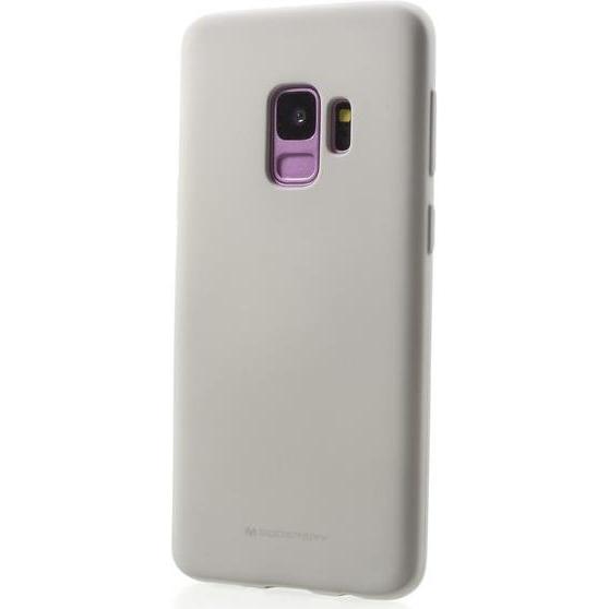 Goospery Soft Feeling Jelly Series (Samsung Galaxy S9), Smartphone Hülle, Grau