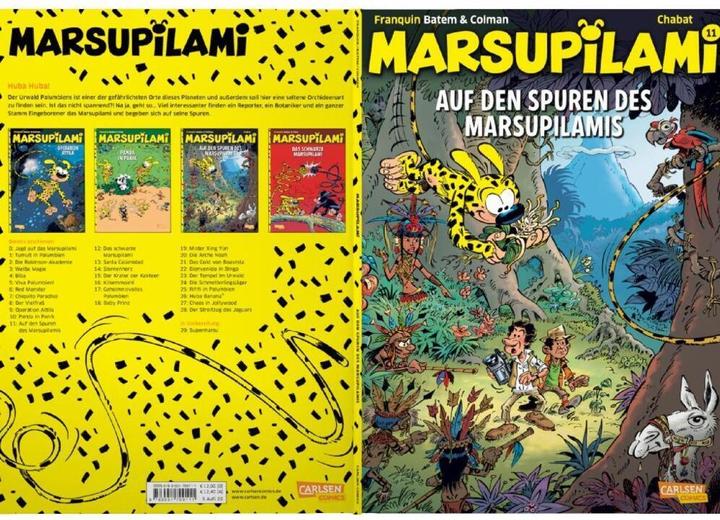 Produktbild Marsupilami 11: Auf den Spuren des Marsupilamis (Deutsch, André Franquin, 2018)