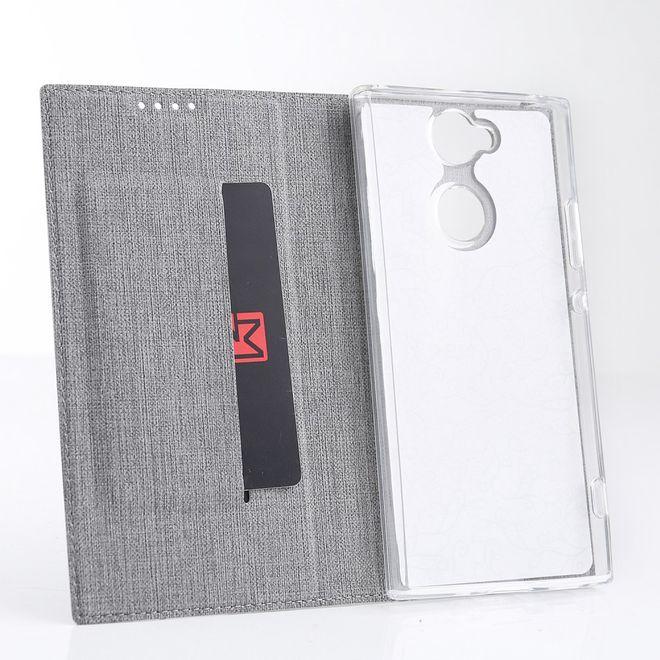 Actual product image MU Classic Leather Bookcover Cover (Sony Xperia XA2 Ultra)