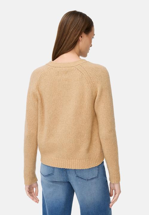 Actual product image Camel Active Strickjacke mit Raglanärmeln und Knopfverschluss (L)